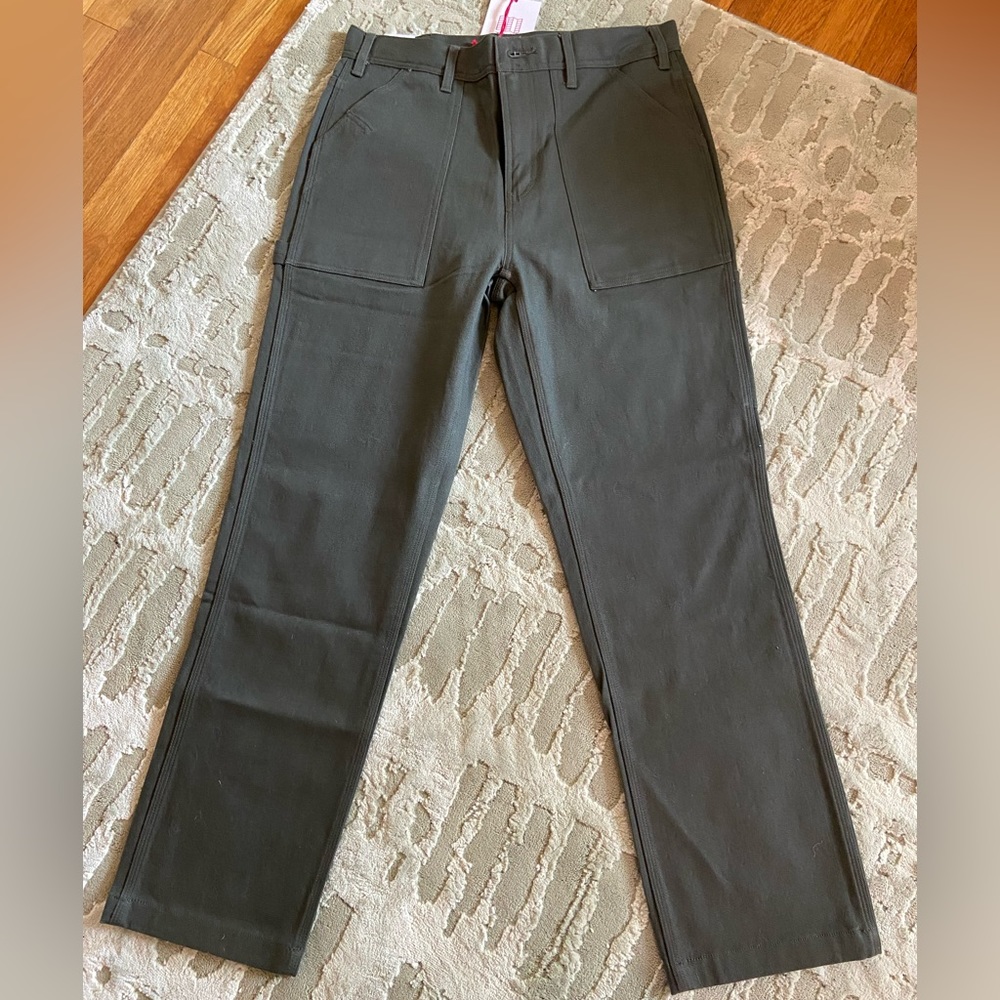 Topo Designs Carpenter Pants - Dark Olive 34 X 32